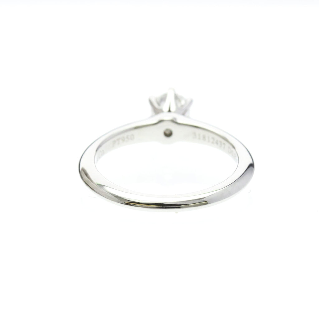 Tiffany Solitaire Diamond · 0.33ct · Platinum