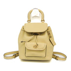 Coach Leah · Leather Backpack