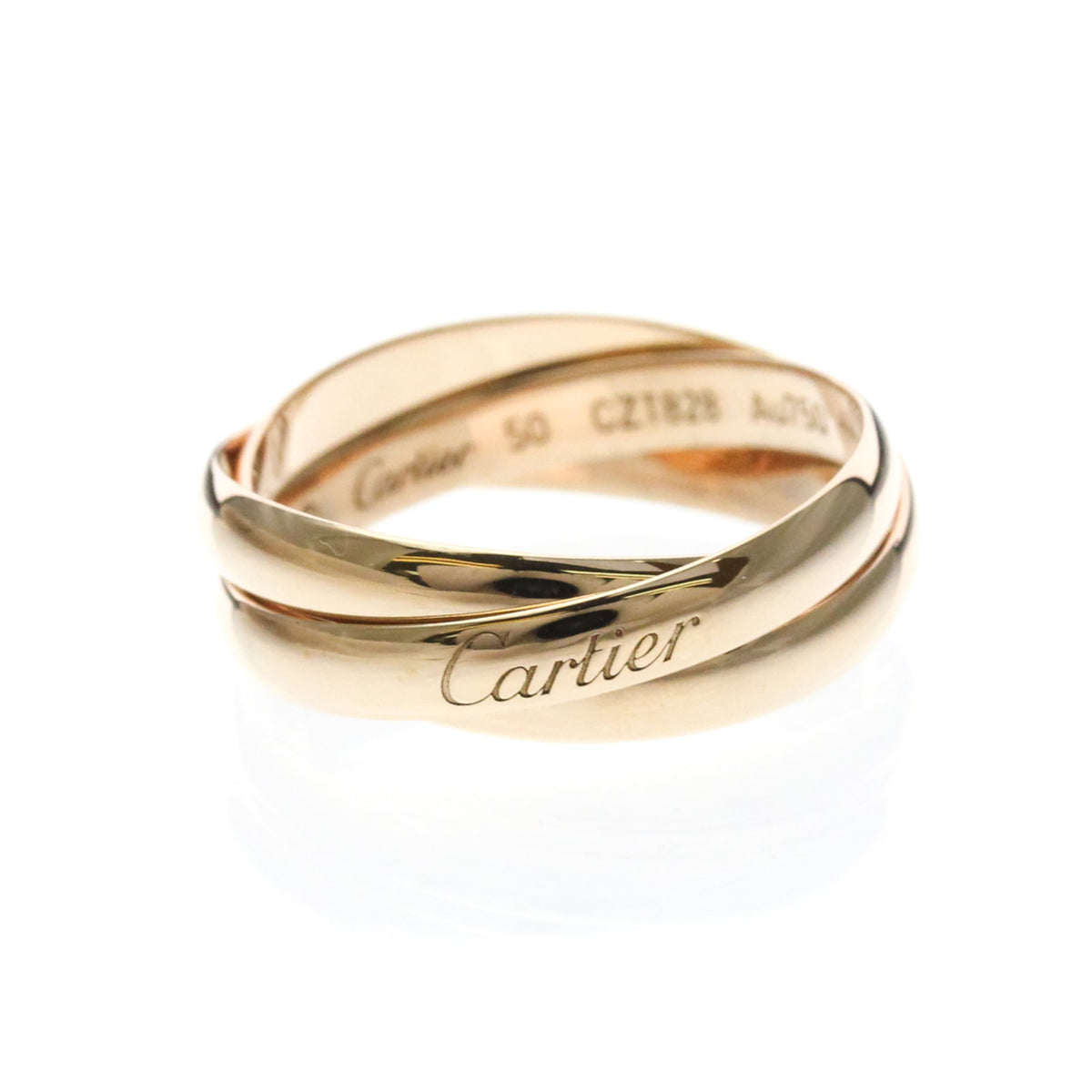 Cartier Trinity · 18K Tri-Gold