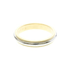 Tiffany Milgrain · Platinum & 18K Gold
