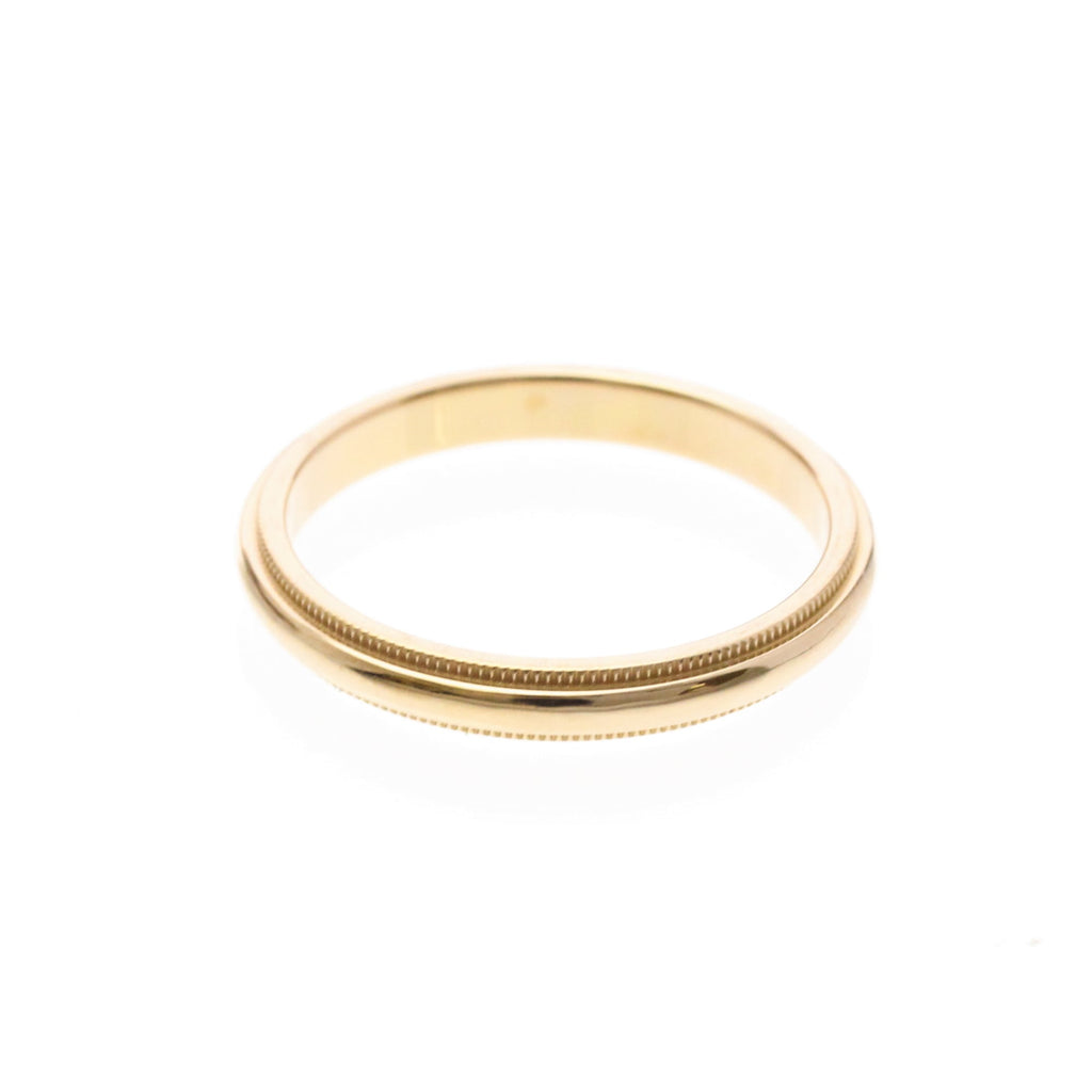 Tiffany Milgrain · 18K Rose Gold