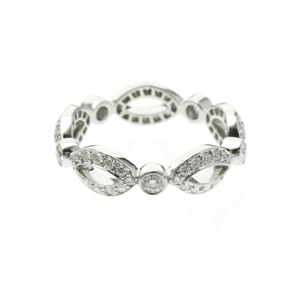 Tiffany Open Marquise · Diamond · Platinum