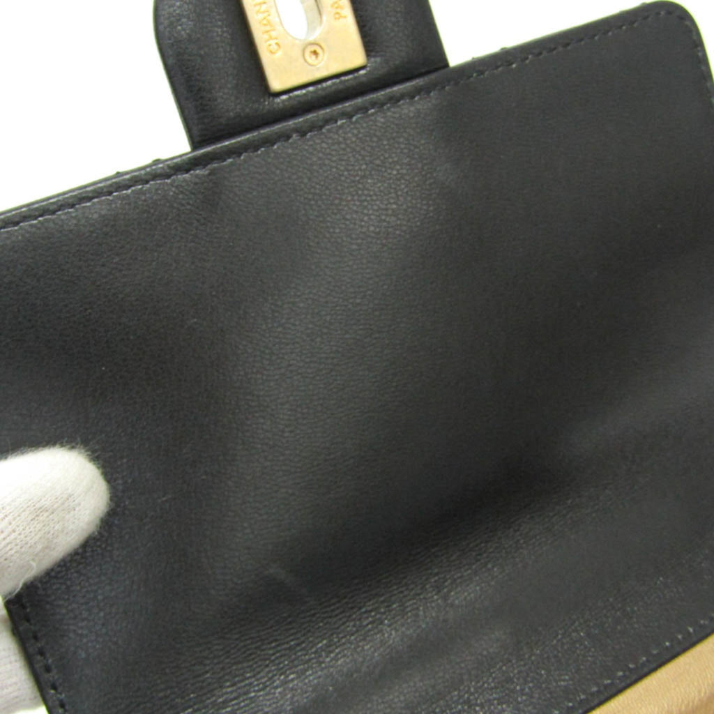 Chanel Matelassé · Lambskin · Pearl Chain