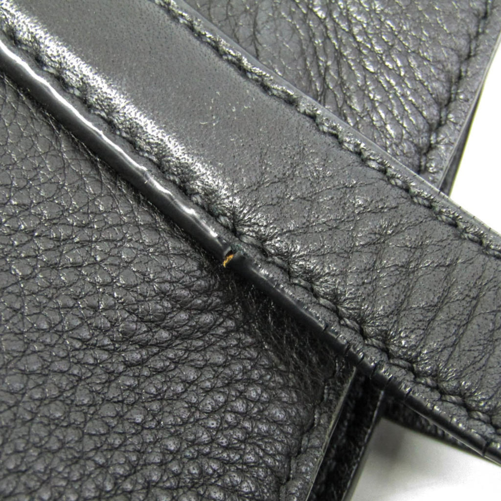 Prada Triangle Logo · Leather Tote