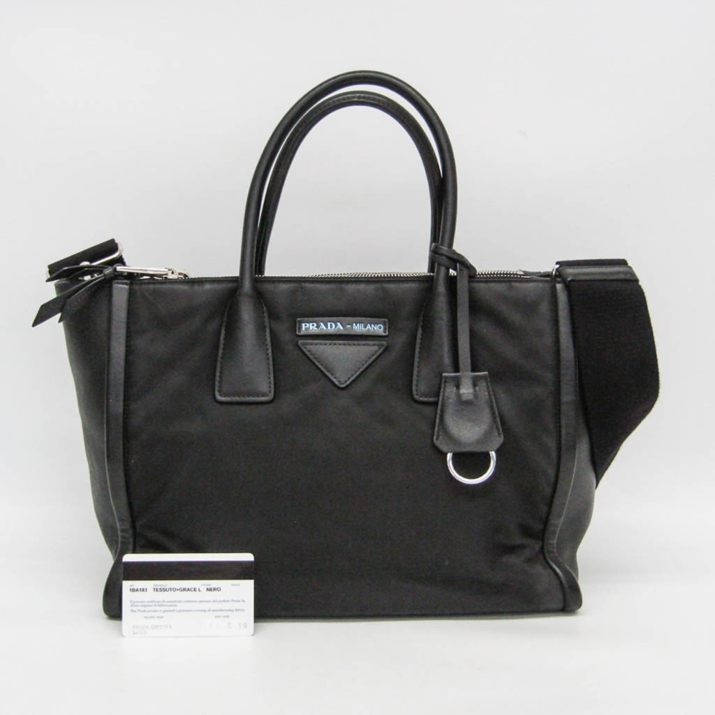 Prada Concept · Leather & Nylon Tote