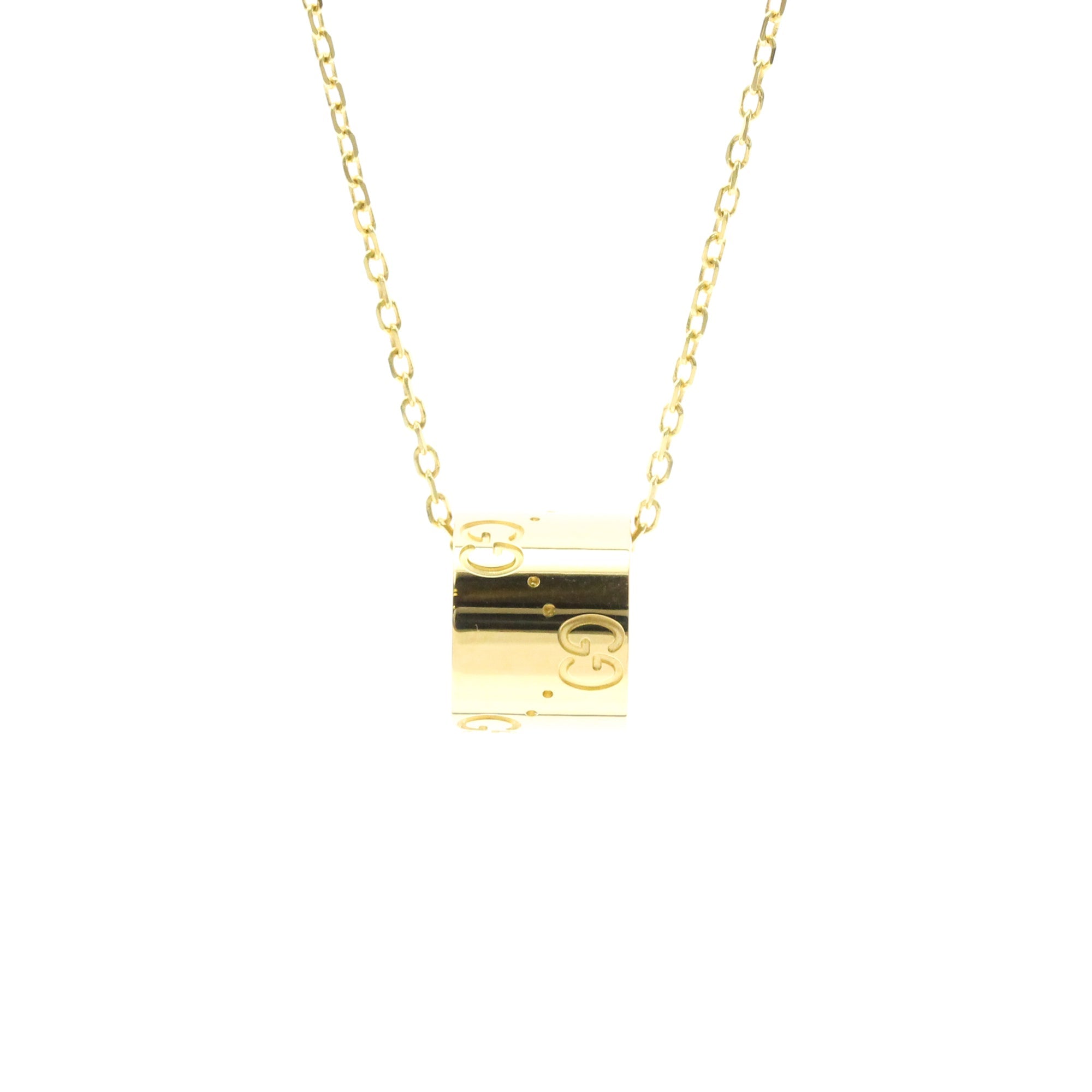 Gucci Icon Necklace · 18K Yellow Gold