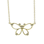 Tiffany Butterfly · Diamond · 18K Yellow Gold
