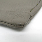 Balenciaga Classic · Greige Leather Clutch
