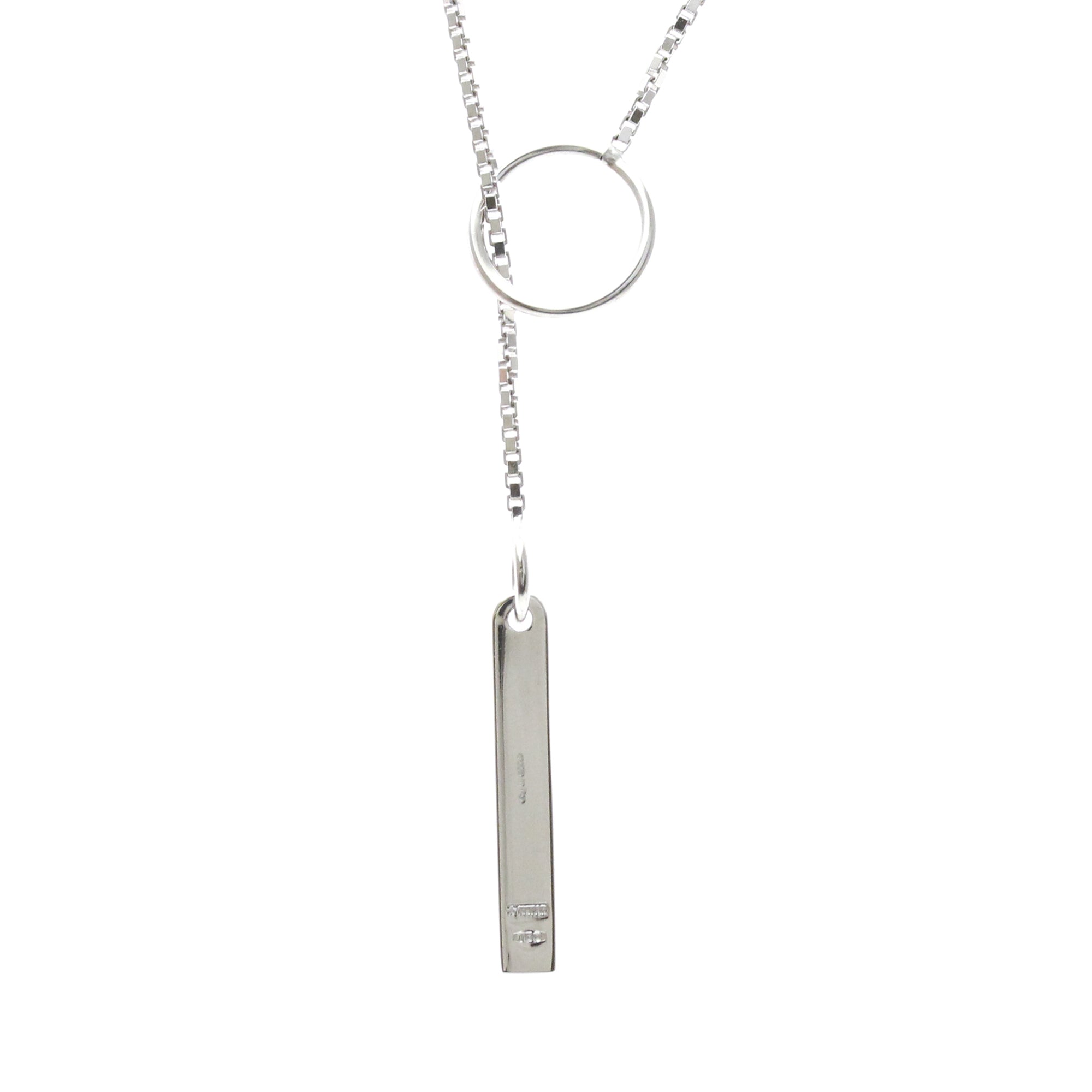 Gucci Lariat · 18K White Gold