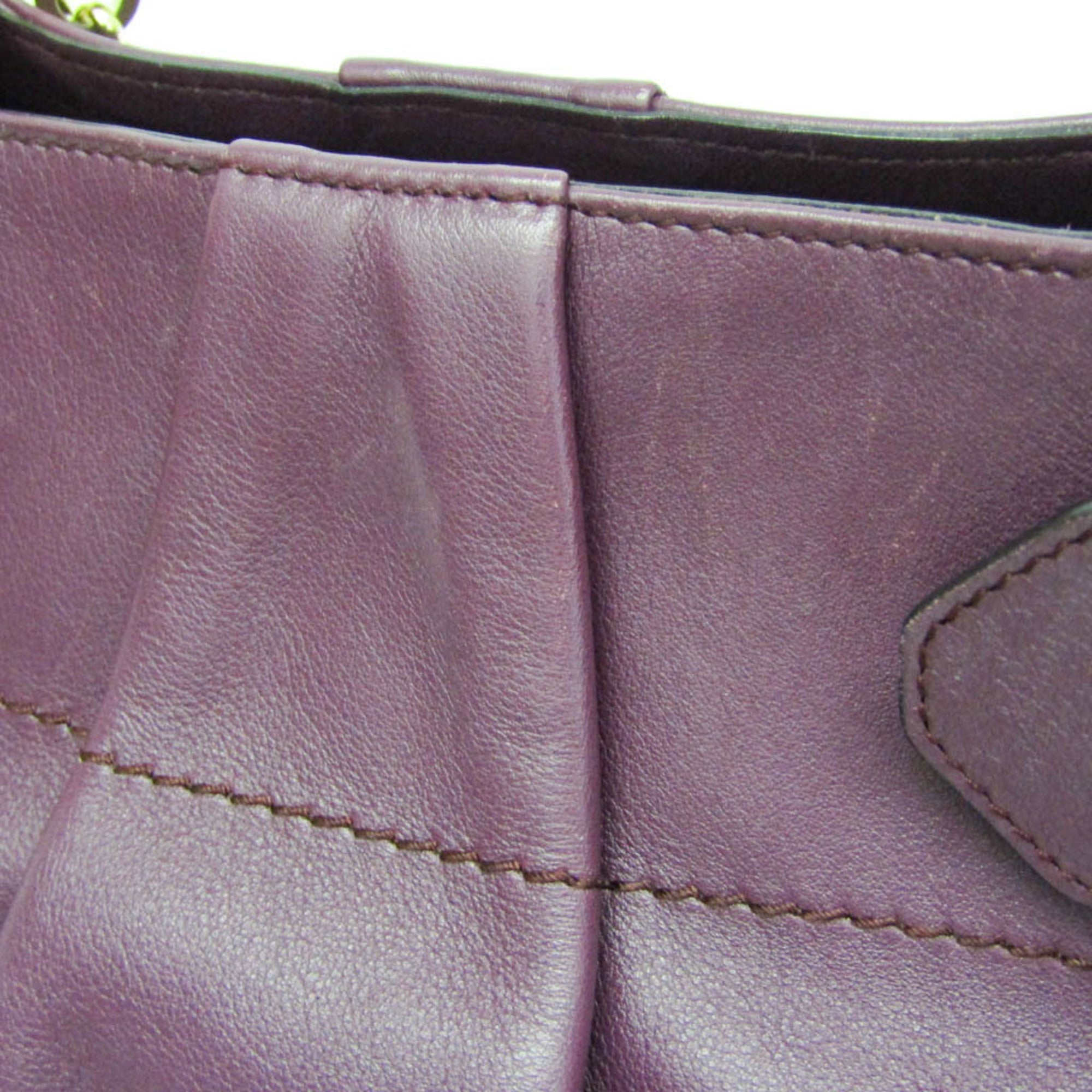 Salvatore Ferragamo Gancini · Leather