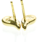 Tiffany Teardrop Studs · 18K Yellow Gold