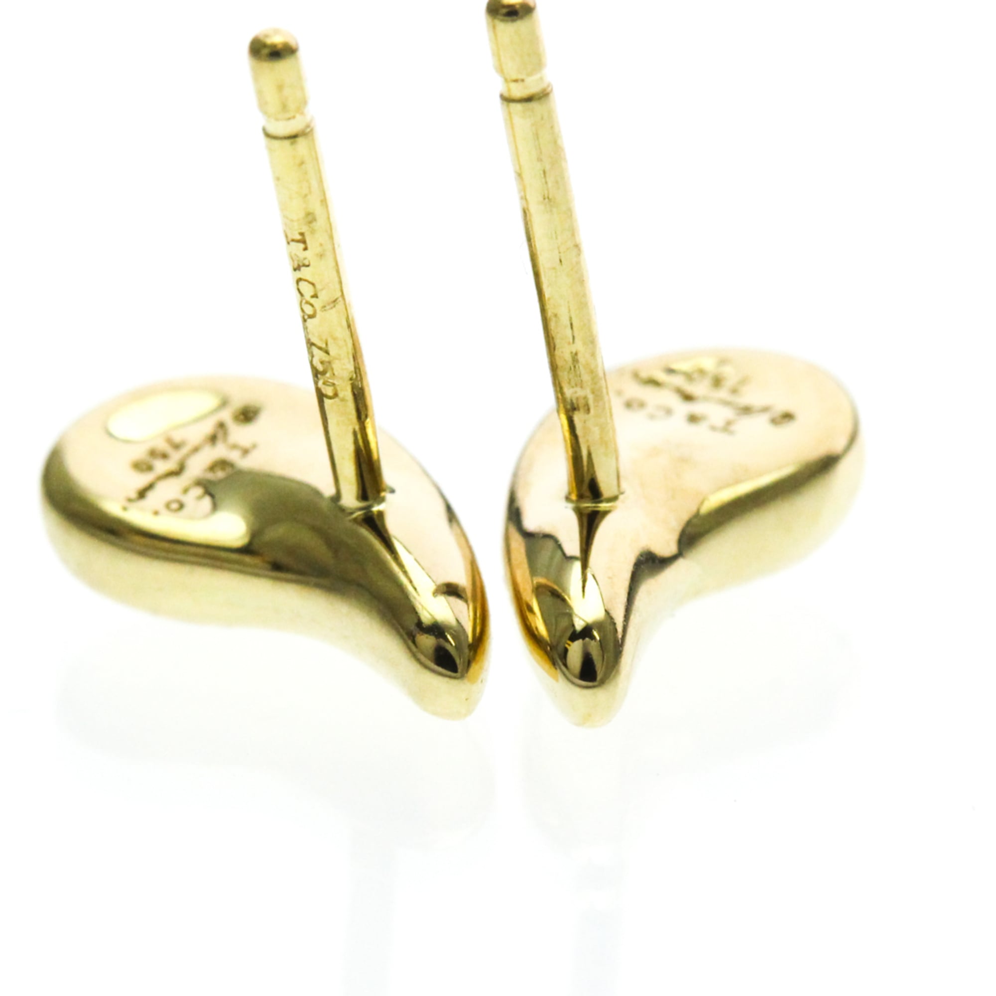 Tiffany Teardrop Studs · 18K Yellow Gold