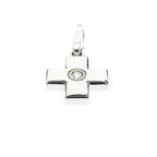 Cartier Cross · 18K White Gold · Diamond