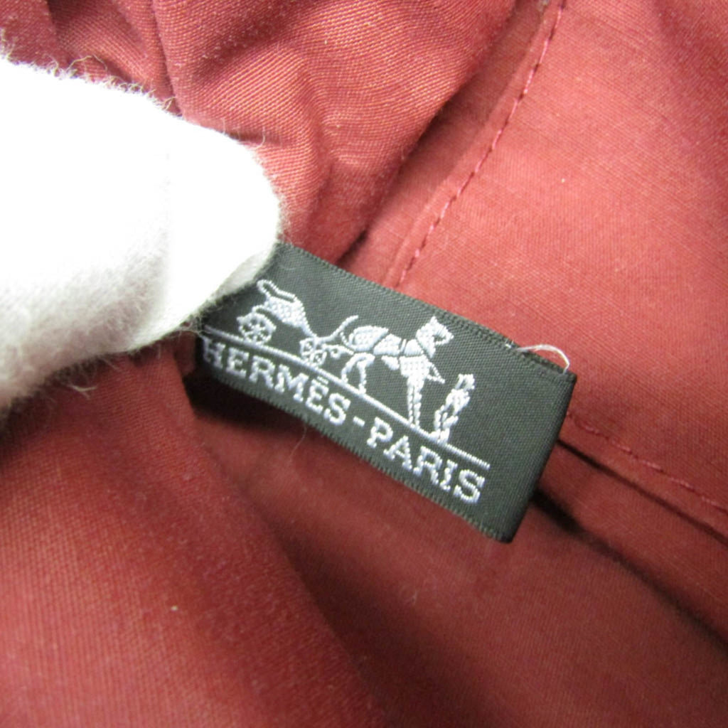 Hermès Bolide MM · Canvas & Leather Pouch