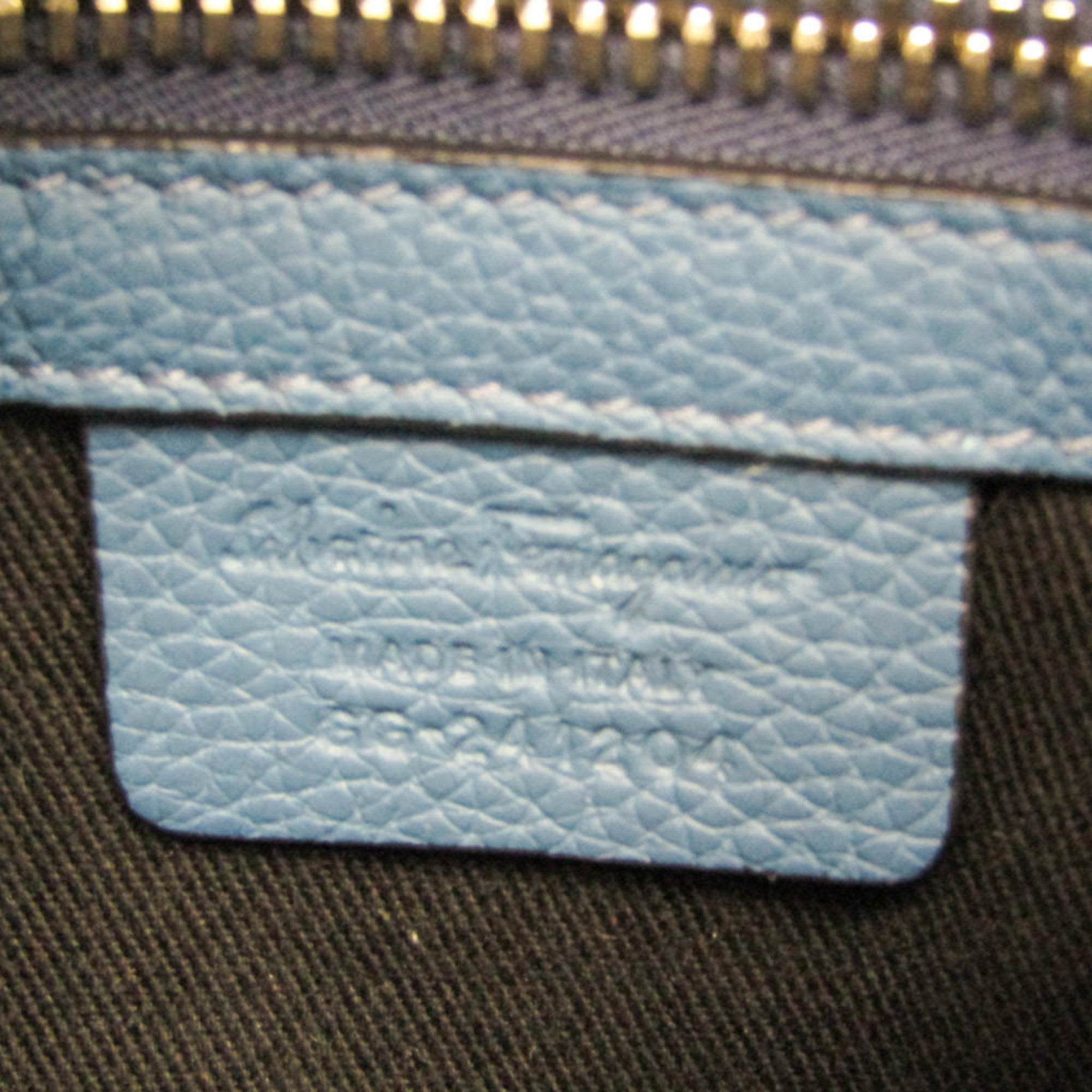 Salvatore Ferragamo Gancini · Leather Clutch