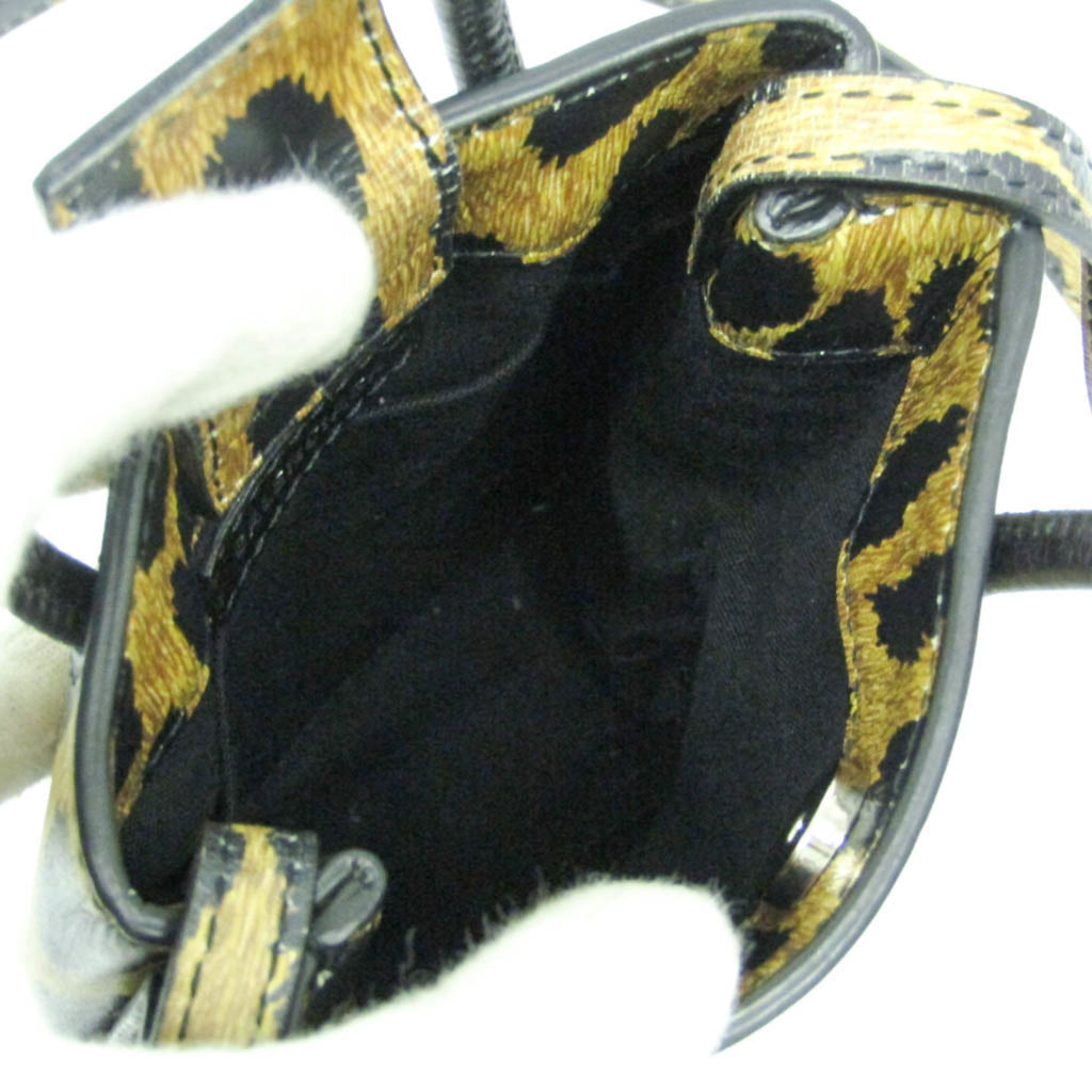 Balenciaga Shopping · Leopard Print Leather