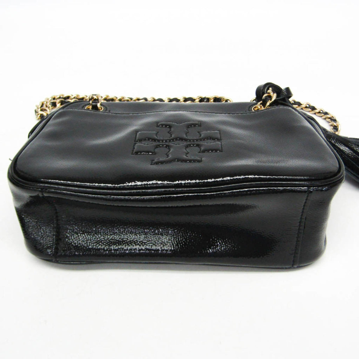 Tory Burch · Chain Shoulder · Enamel Leather