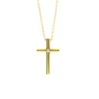 Tiffany Cross · Diamond · 18K Yellow Gold
