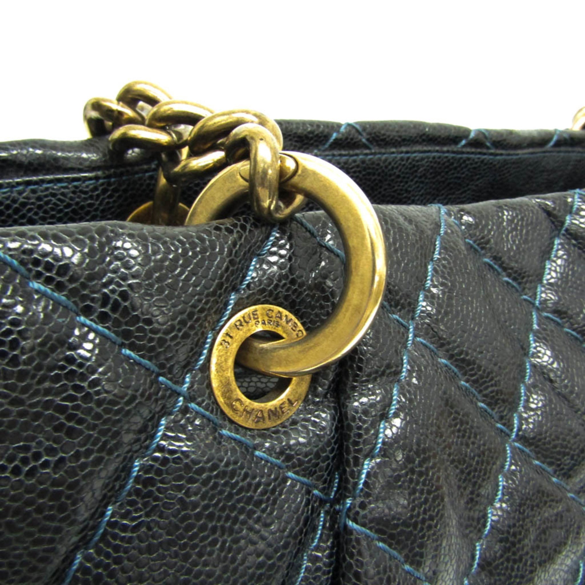 Chanel Matelasse Chain · Grained Calfskin