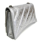 Balenciaga Crush Chain · Metallic Leather