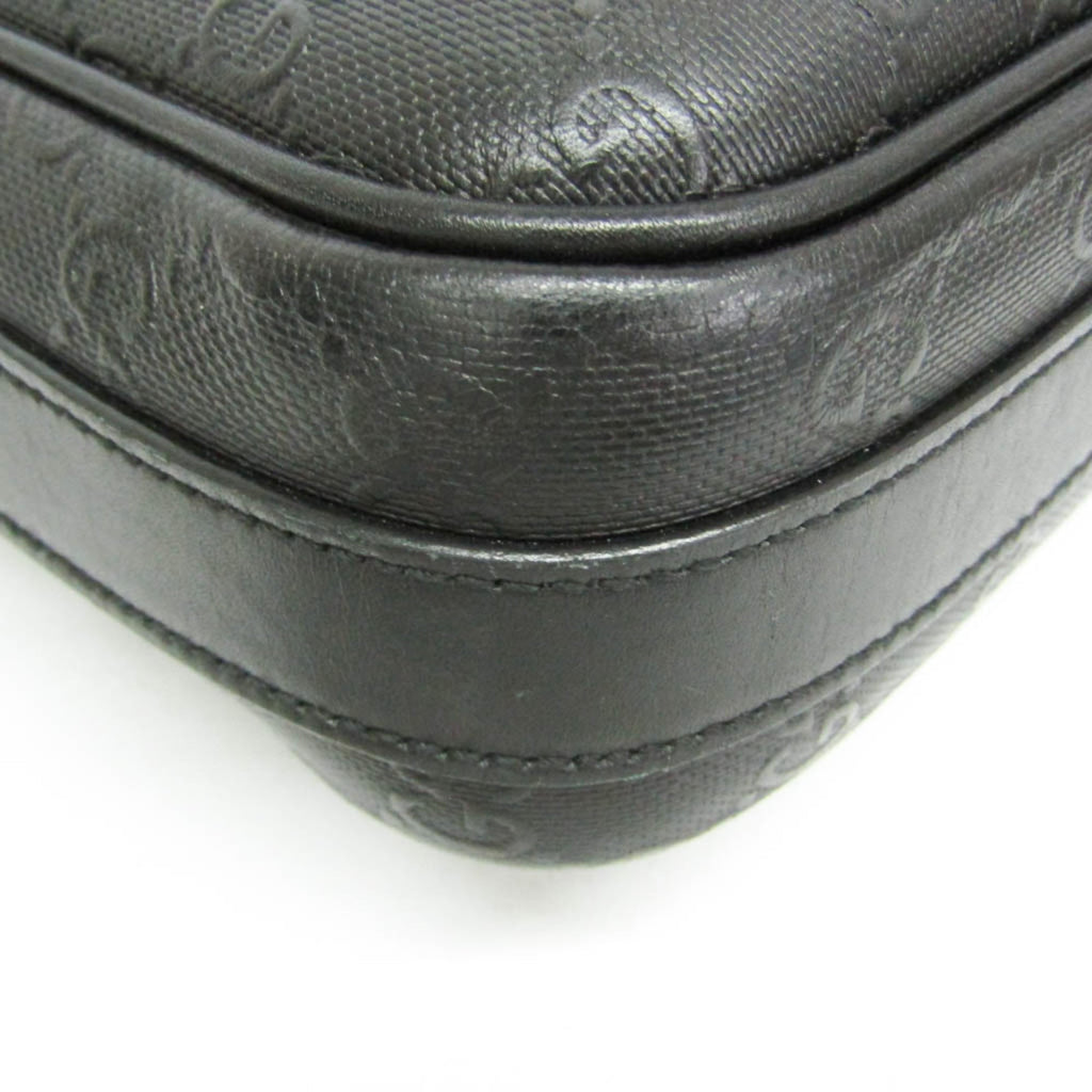 Gucci GG Embossed · Leather Briefcase