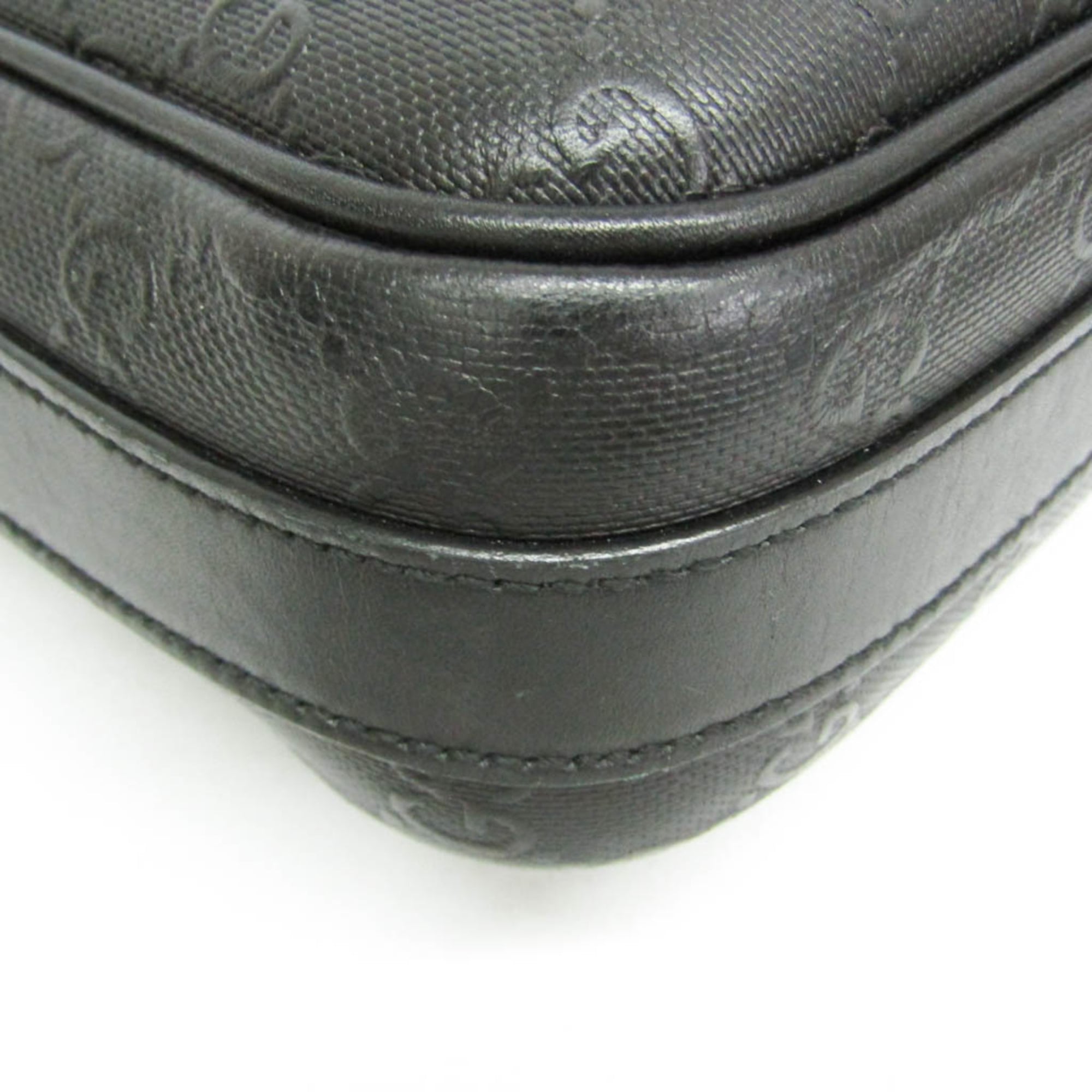 Gucci GG Embossed · Leather Briefcase