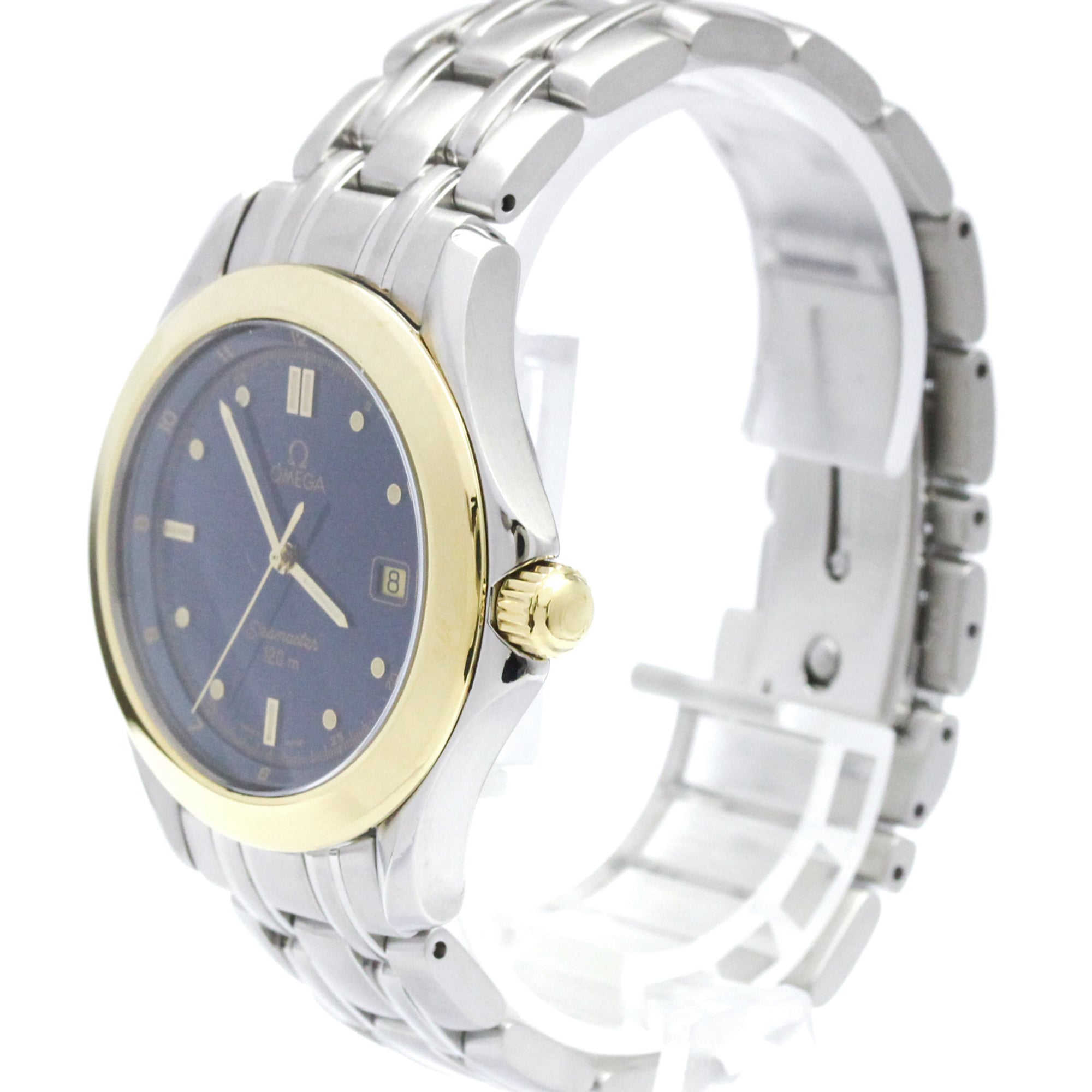 Omega Seamaster · 18K Yellow Gold · Steel