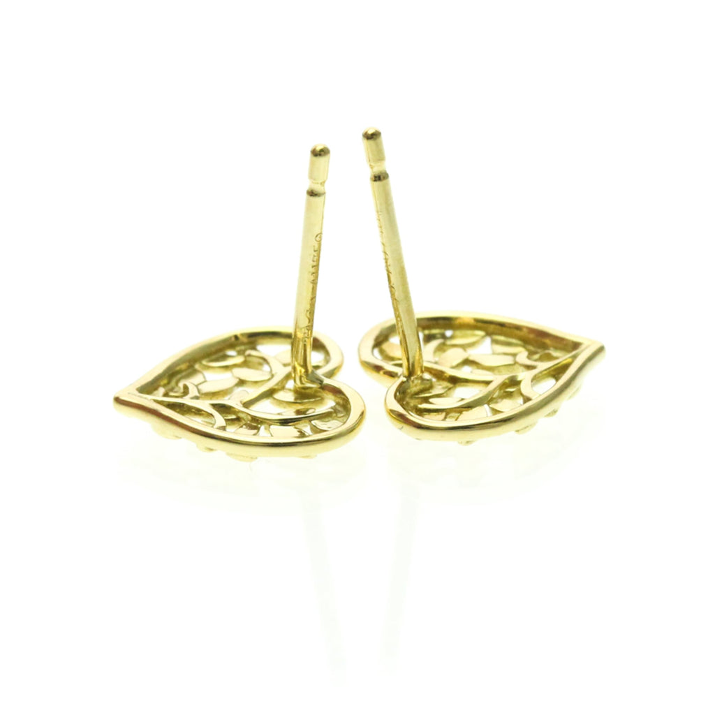 Tiffany Olive Leaf Heart · 18K Yellow Gold