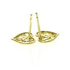 Tiffany Olive Leaf Heart · 18K Yellow Gold