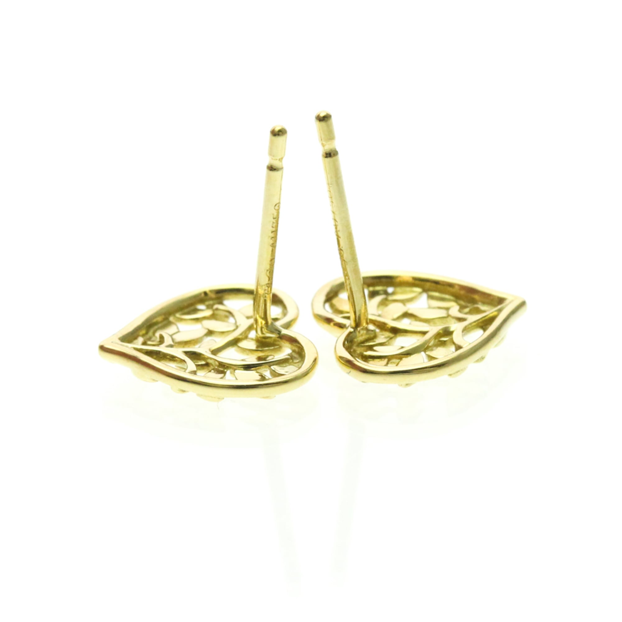 Tiffany Olive Leaf Heart · 18K Yellow Gold