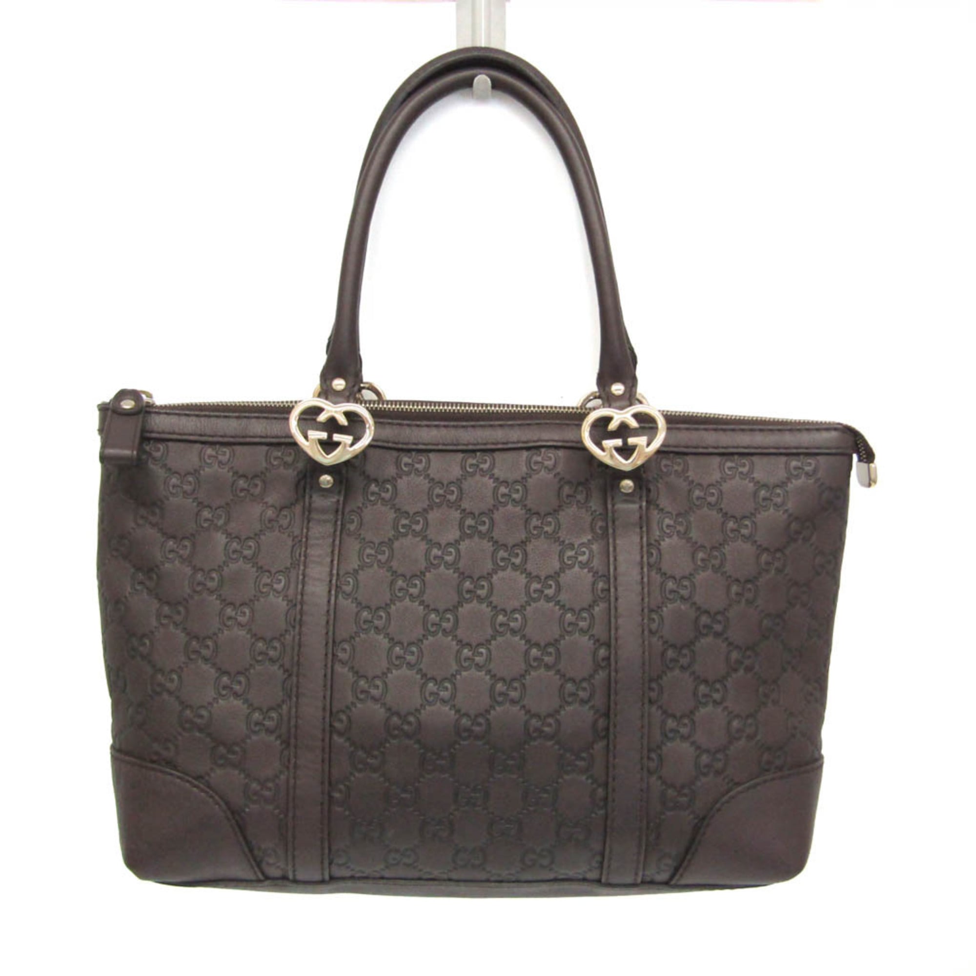 Gucci Guccissima · Embossed Leather Tote