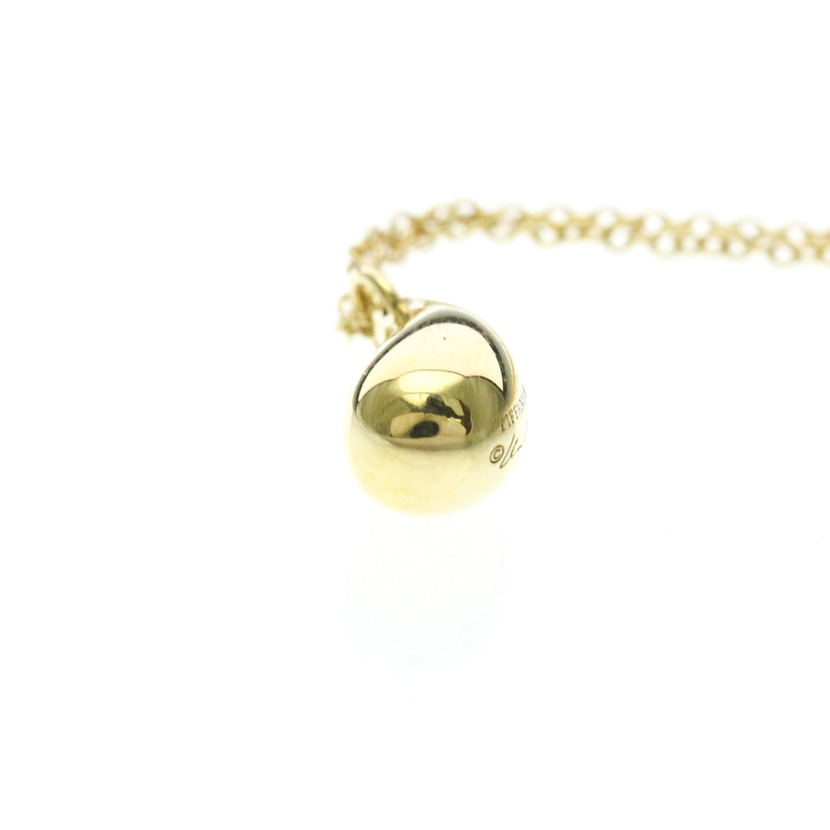 Tiffany Teardrop · 18K Yellow Gold