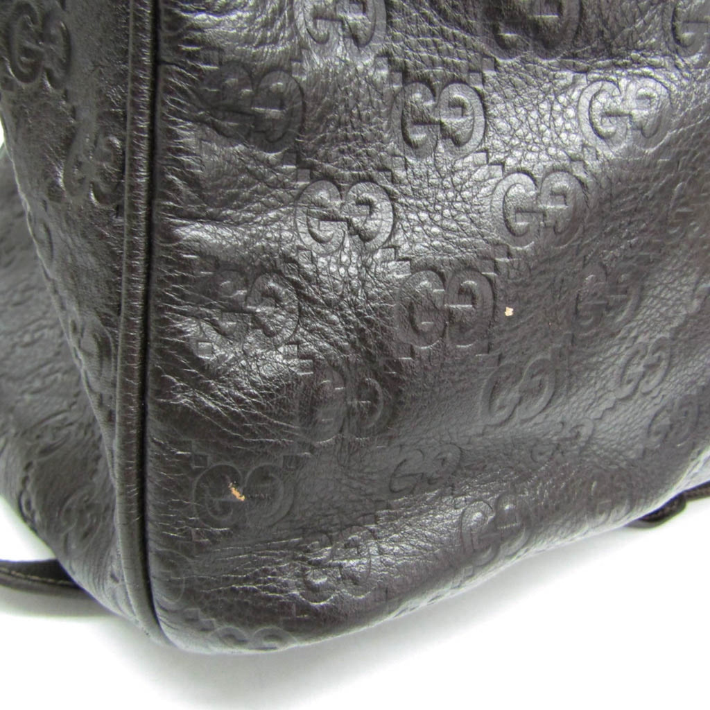 Gucci Guccissima · Leather Boston Bag