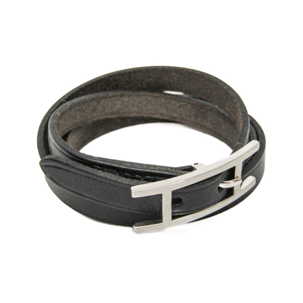 Hermès Hapi · Choker Bangle · Leather