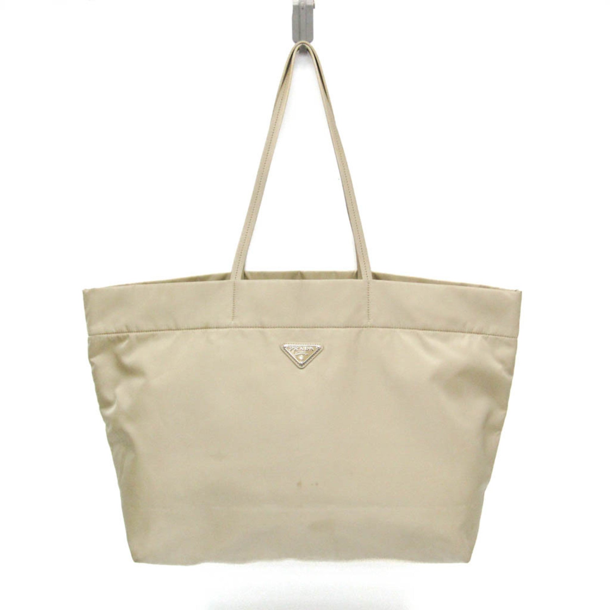 Prada Re-Nylon · Leather Trim Tote