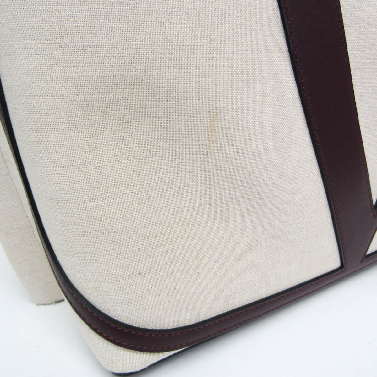Valentino Garavani V Logo · Leather Canvas Tote
