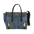Miu Miu Biker · Denim & Leather