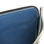 Moreau Leather Clutch · Two-Tone