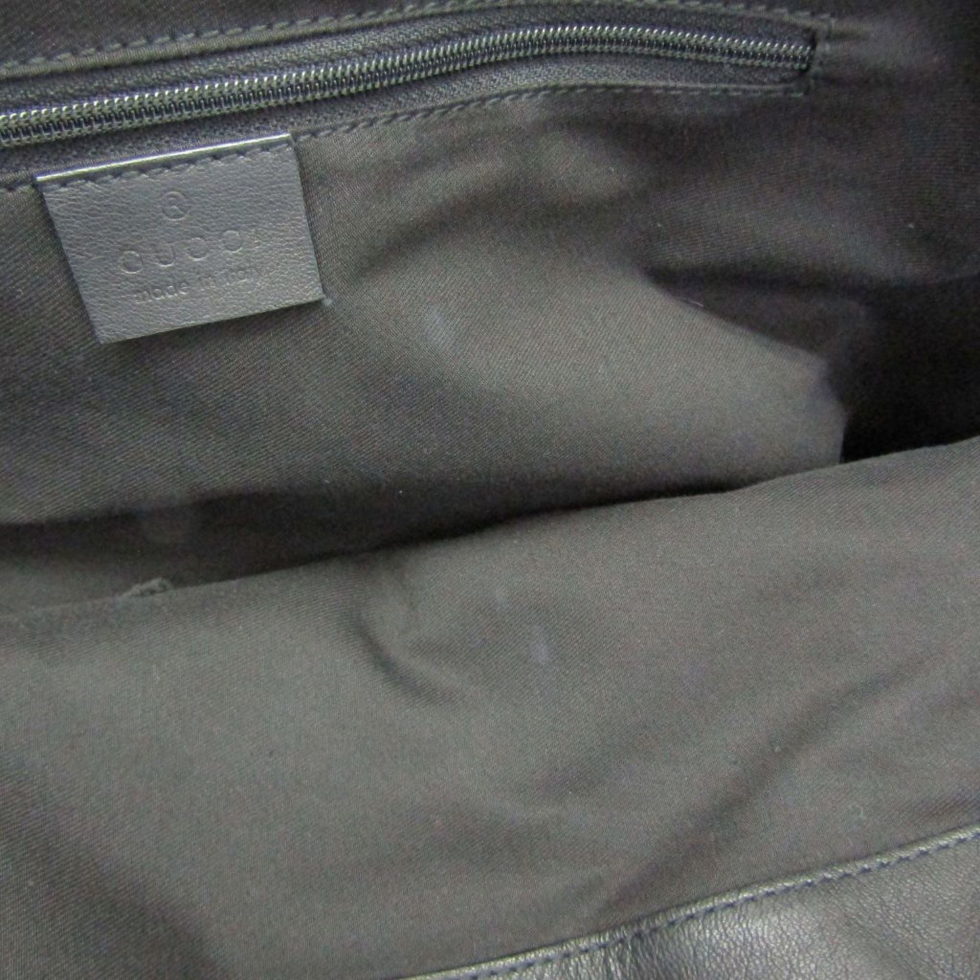 Gucci GG Canvas Tote · Leather Trim