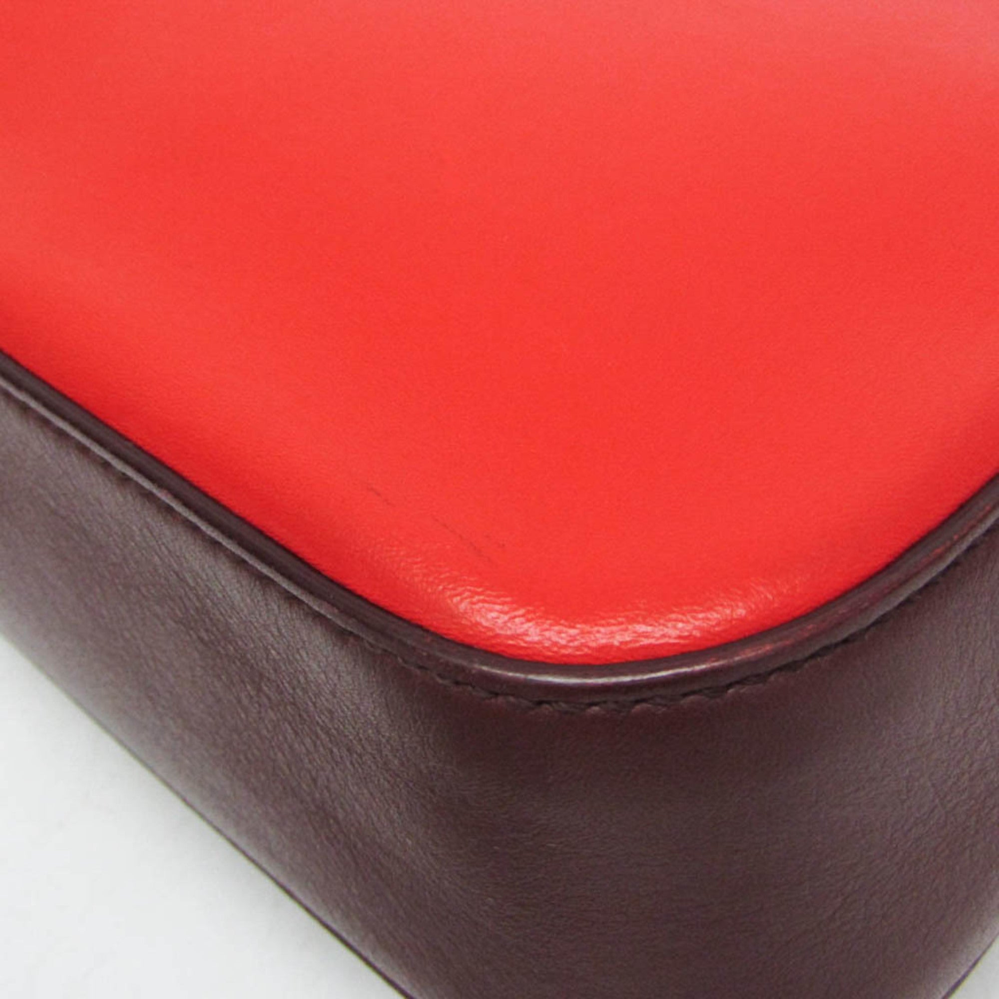 Fendi · Leather Shoulder Bag · Gold Hardware