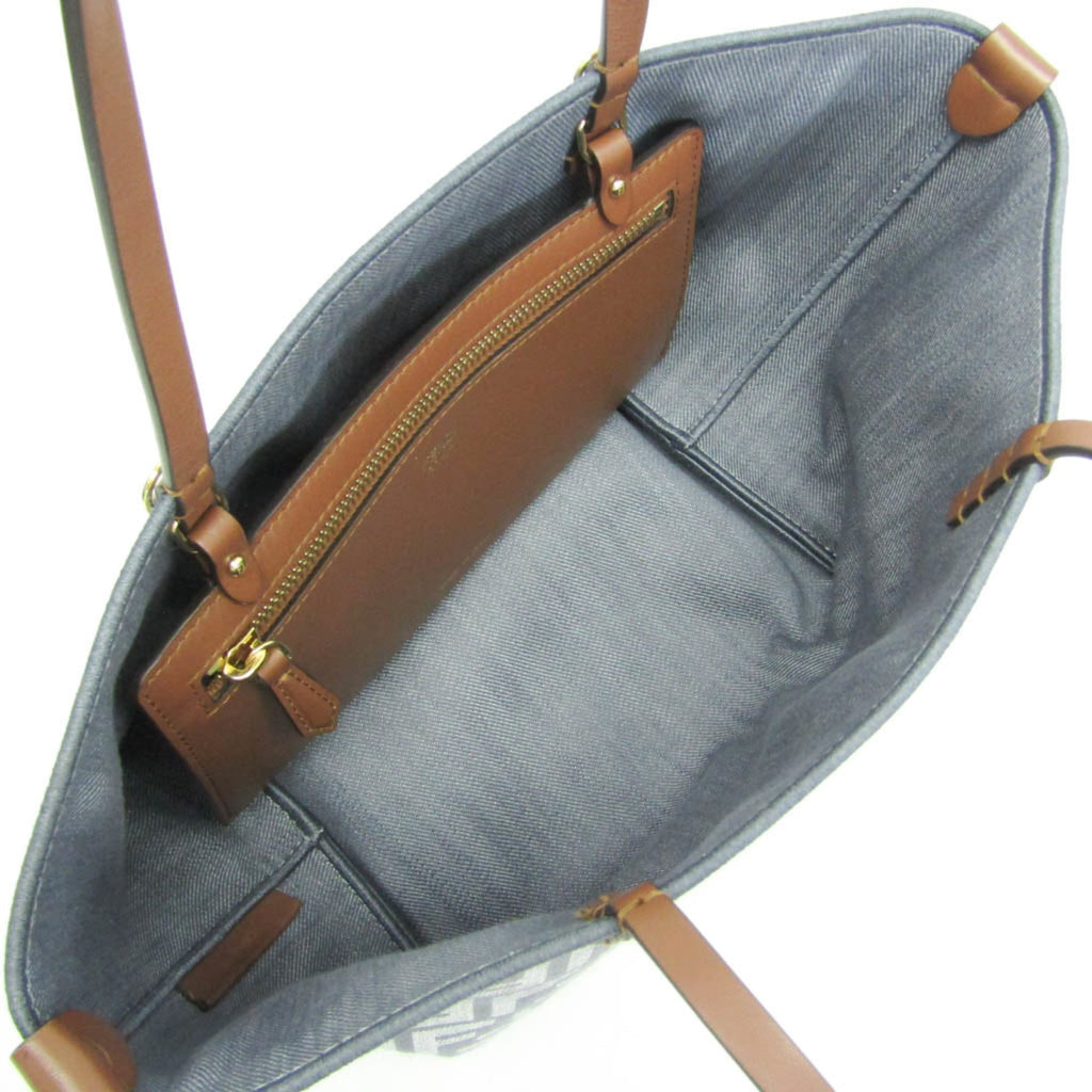 Fendi Roll · Reversible Canvas Tote