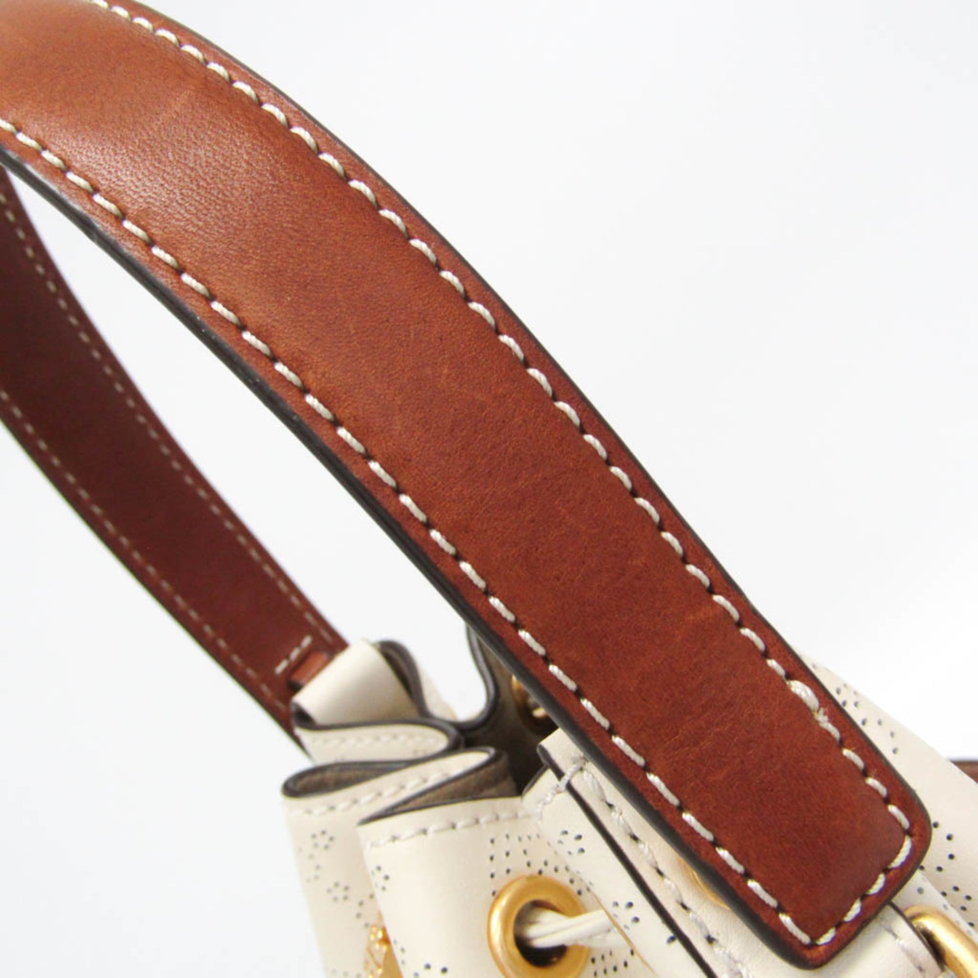 Tory Burch T Monogram · Perforated Bucket