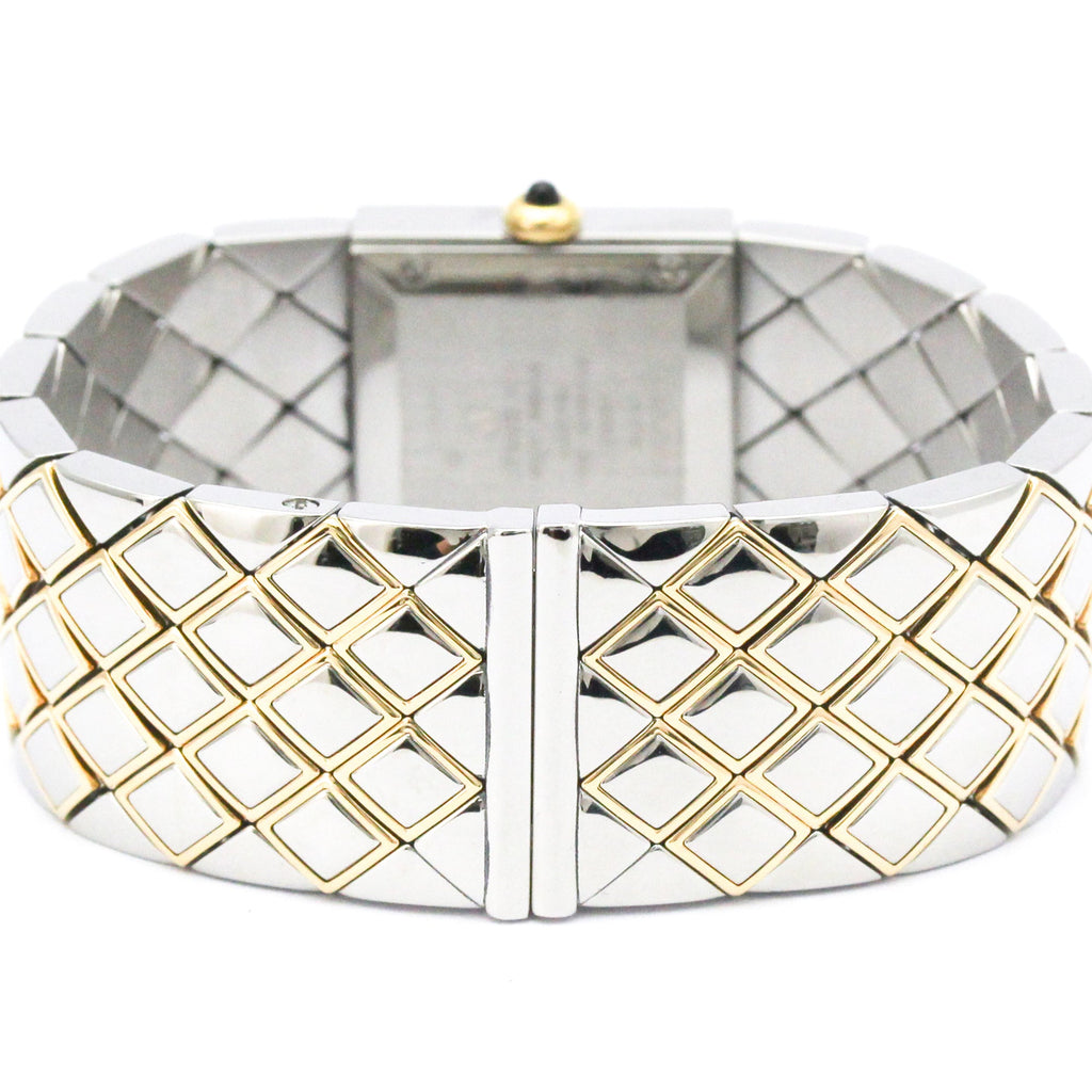 Chanel Matelasse · 18K Yellow Gold · Steel