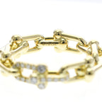 Tiffany Hardware Link · 18K Yellow Gold