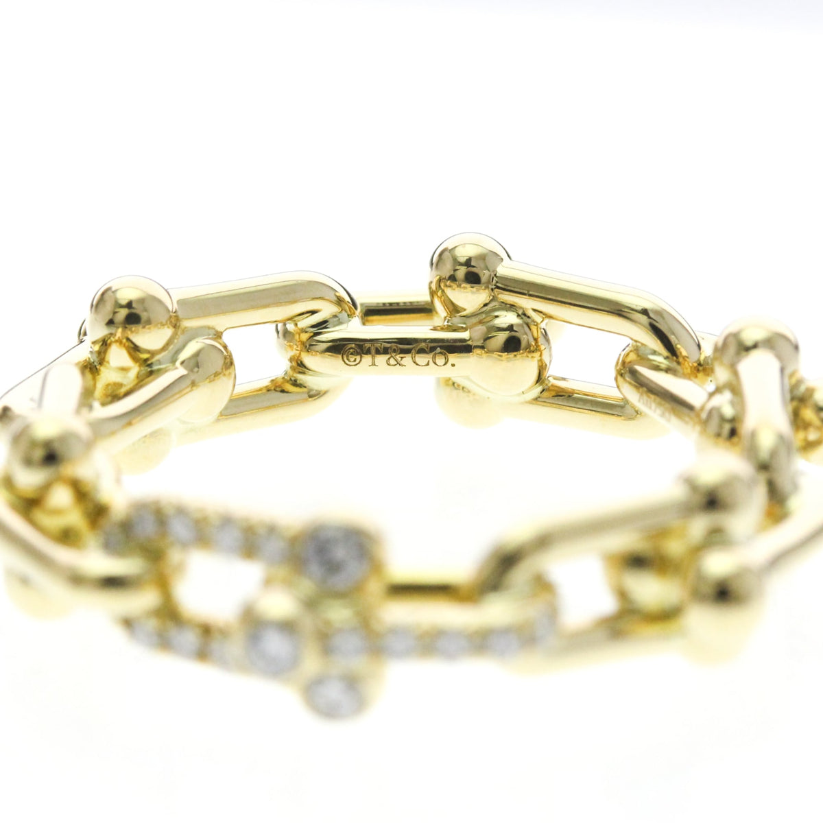 Tiffany Hardware Link · 18K Yellow Gold