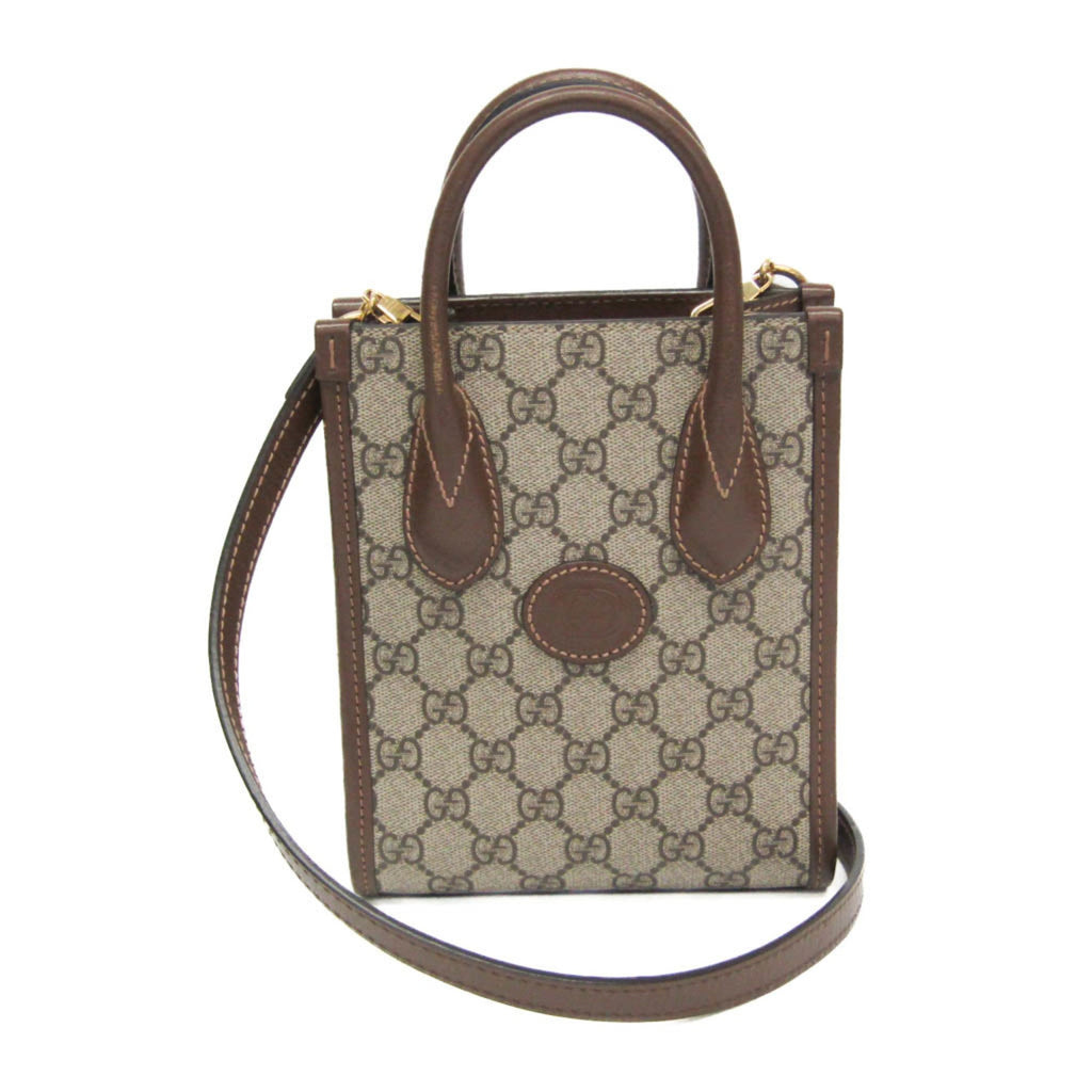 Gucci Interlocking G · GG Supreme · Leather