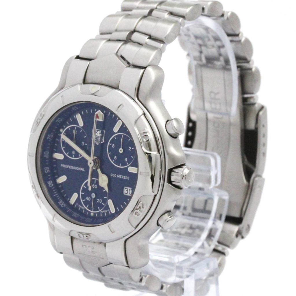Tag Heuer 6000 Chronograph · Steel · Quartz