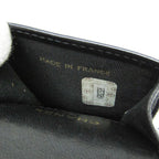 Chanel Mini Pouch · Enamel Leather · Keyring