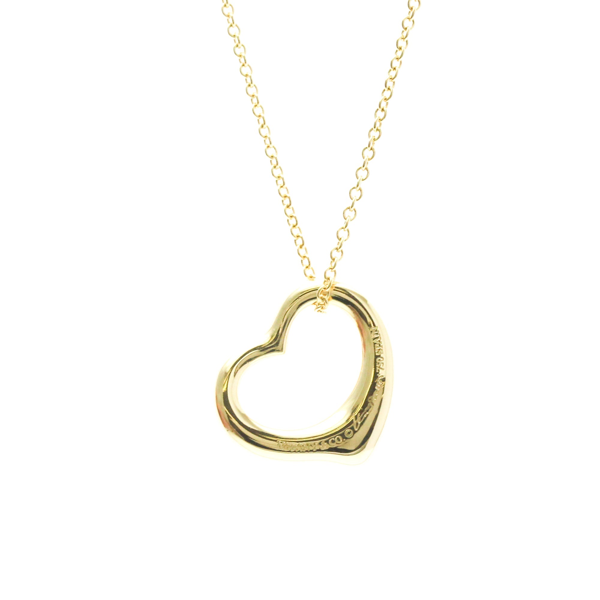 Tiffany Open Heart · 18K Yellow Gold