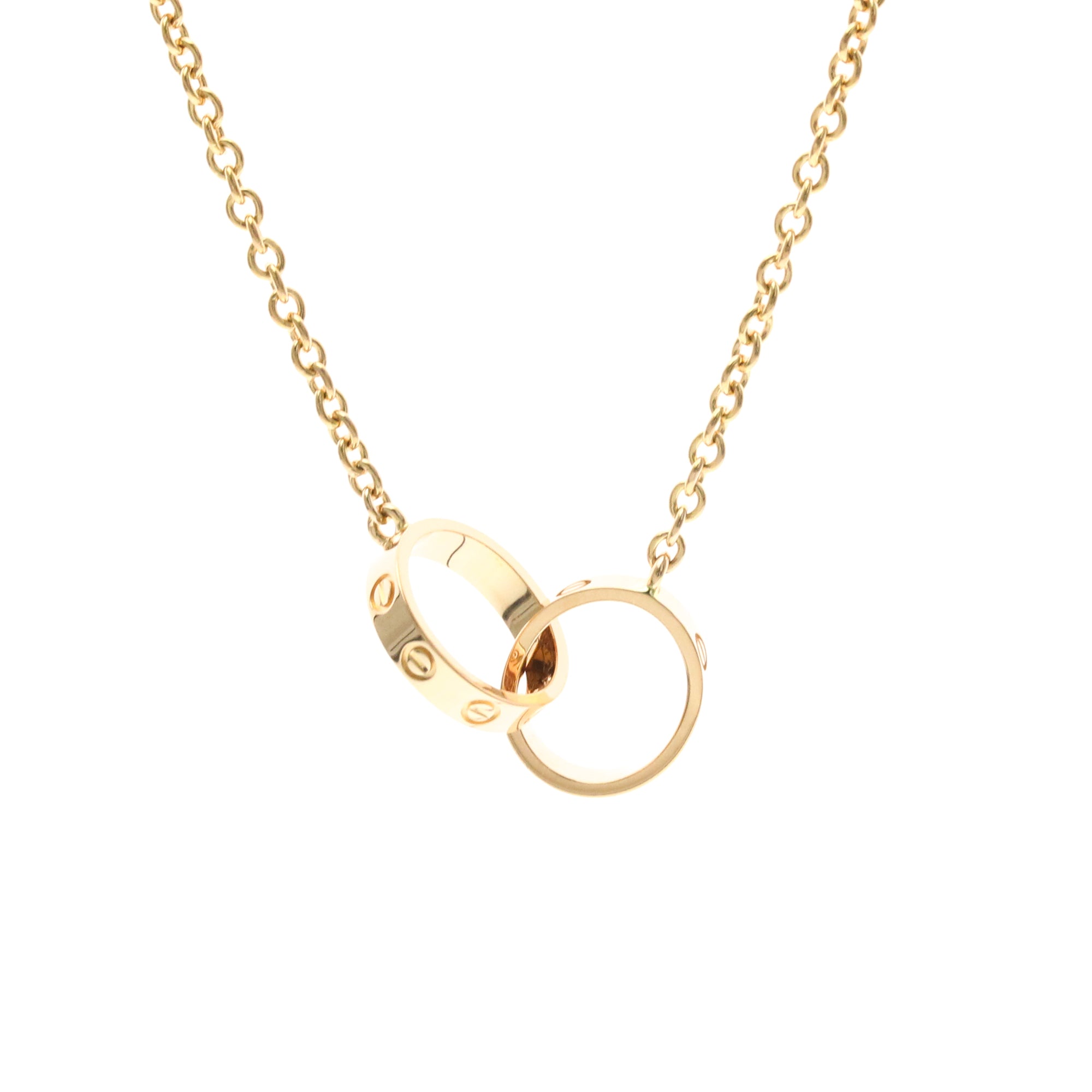 Cartier Baby Love Necklace · Rose Gold